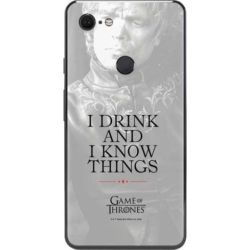 Game of Thrones: Tyrion Lannister Quote Google Pixel 3 XL Skin